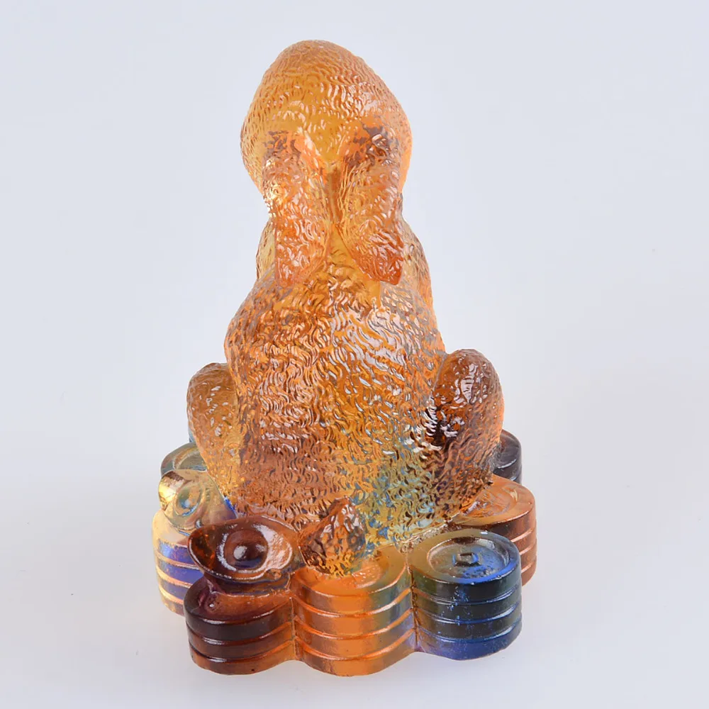 Liuli 12 китайских знаков зодиака статуэтка кролика Paperweight красивые коллекционные