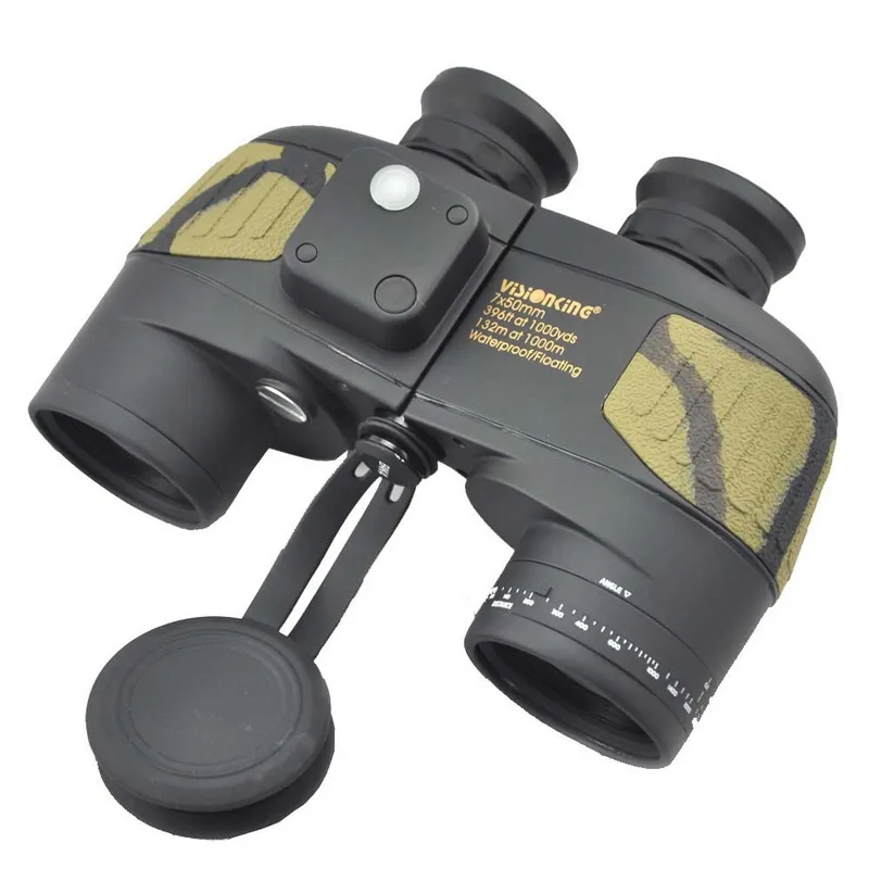 Visionking 7x50 мощный Военный бинокль Оптический Прибор высокой четкости