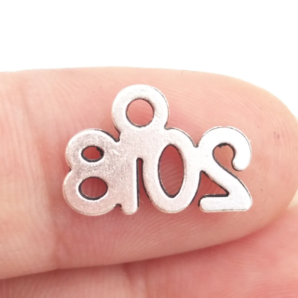 Объем 30 экологичный сплав номер 2018 амулеты античные с серебристым покрытием