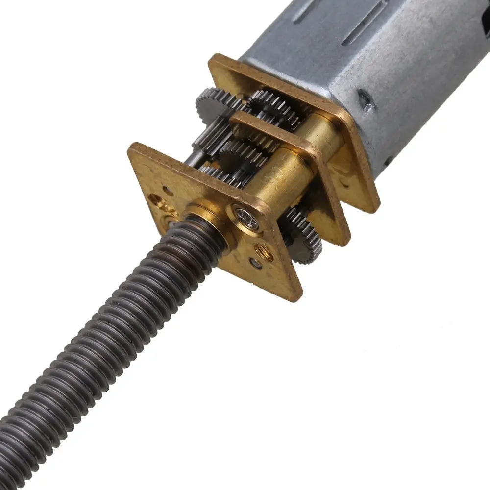 5 шт./лот M4 * 55 резьба N20 мотор золото и серебро DC 6V 1000 RPM M455 Micro Metal редуктор скорости