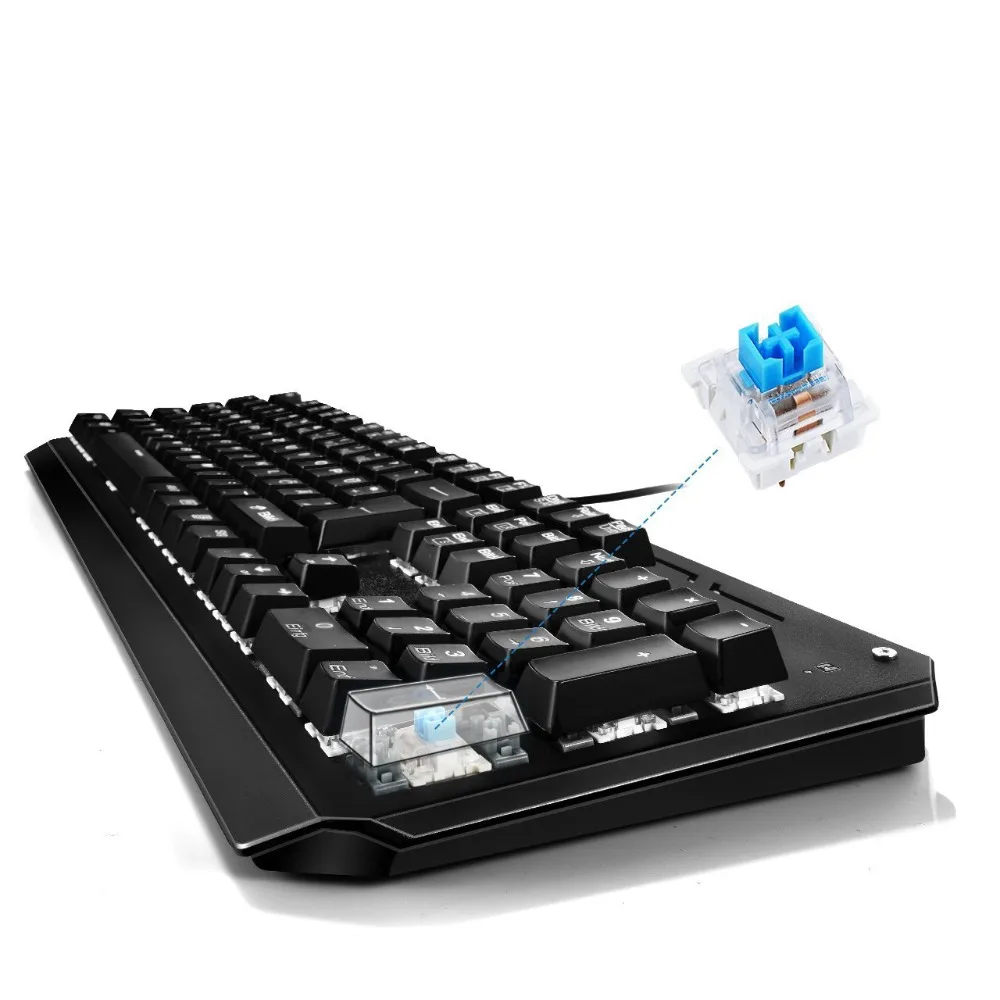 12 pcs Outemu переключатели MX стволовых Keyswitches синий переключатель для Механическая