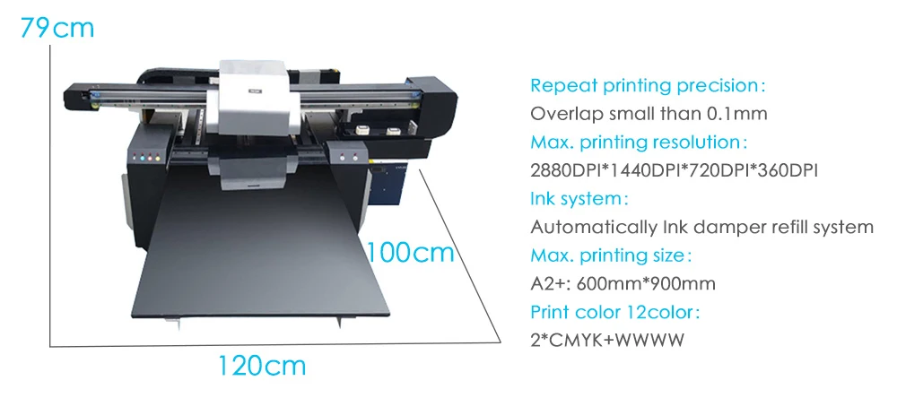 6090 uv планшетный принтер UV машина для Epson печатающая головка для бутылки деревянная упаковочная коробка печать с сертификатом CE