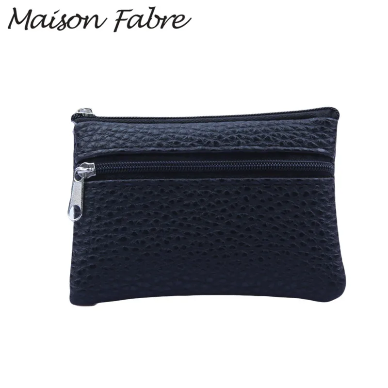 Новинка 2019 мужской кошелек Maison Fabre кожаный брендовый женский для монет дорожный