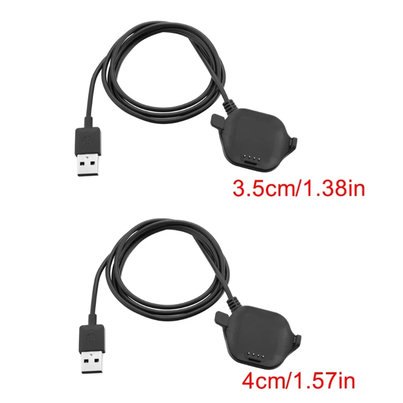 USB зарядное устройство док-станция Колыбель кабель для Garmin Forerunner 25 Размер часов L/S