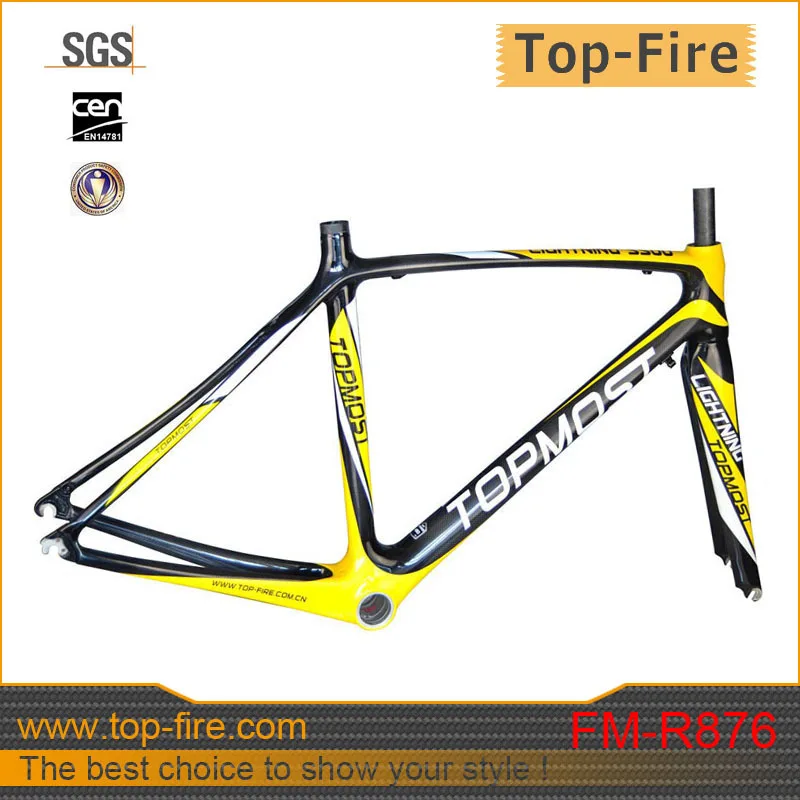2016 road full carbon fiber комплект велосипедных рам Lightning5500 FM R876|road bike frame set|frame setcarbon |