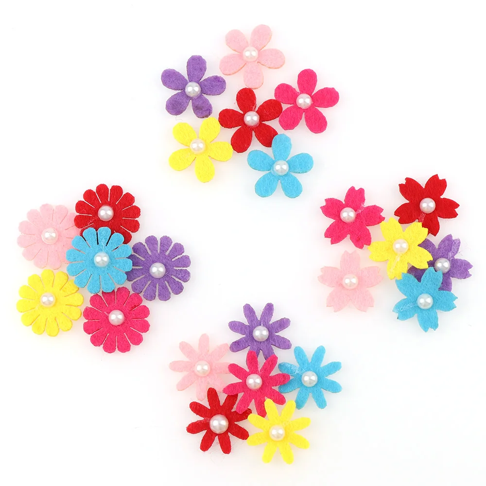 20 шт жемчужные заплатки из нетканого материала аксессуары для рукоделия детской