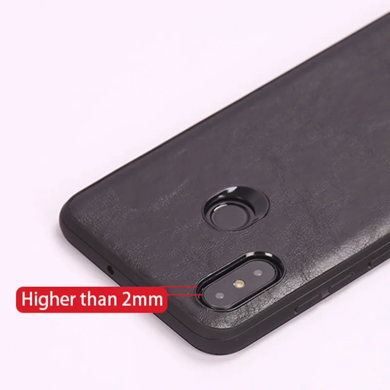 Роскошный чехол для телефона Xiaomi Mi 8 lite A1 A2 Mix 2S Max 3 с вощеной кожей мягкий Redmi Note 5 6
