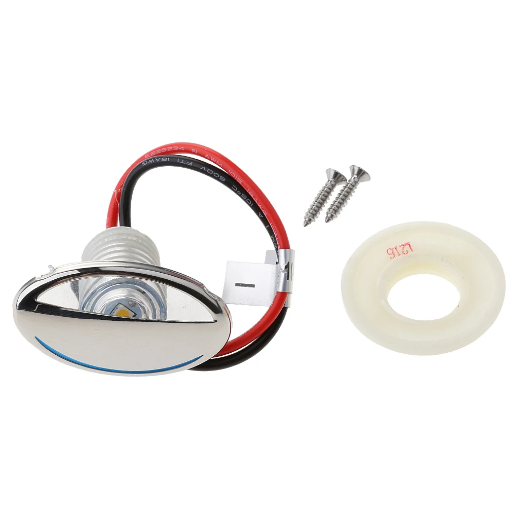 Светодиодный светильник из нержавеющей стали с прозрачной линзой | Автомобили и