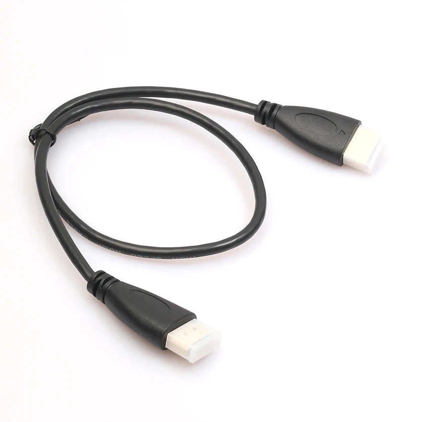 HDMI-совместимый кабель 100 шт. длинный штекер-штекер позолоченный HD tv 1 4 в 1080P 3D для PS3