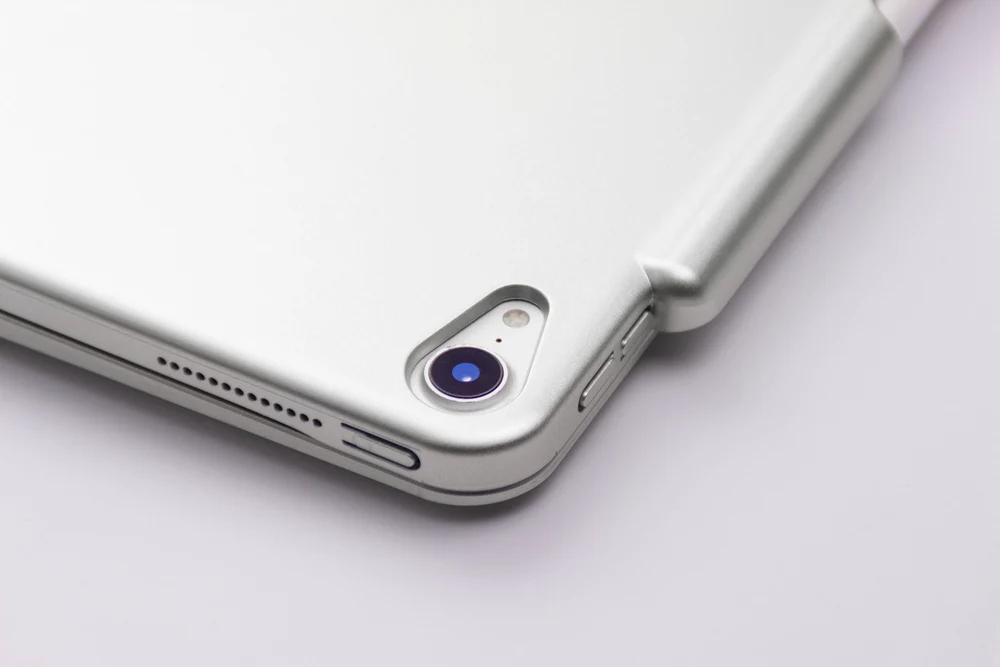 Для iPad Pro 11 светодиодный беспроводной Bluetooth чехол-подставка для клавиатуры русский/испанский/иврит Встроенный держатель для карандашей