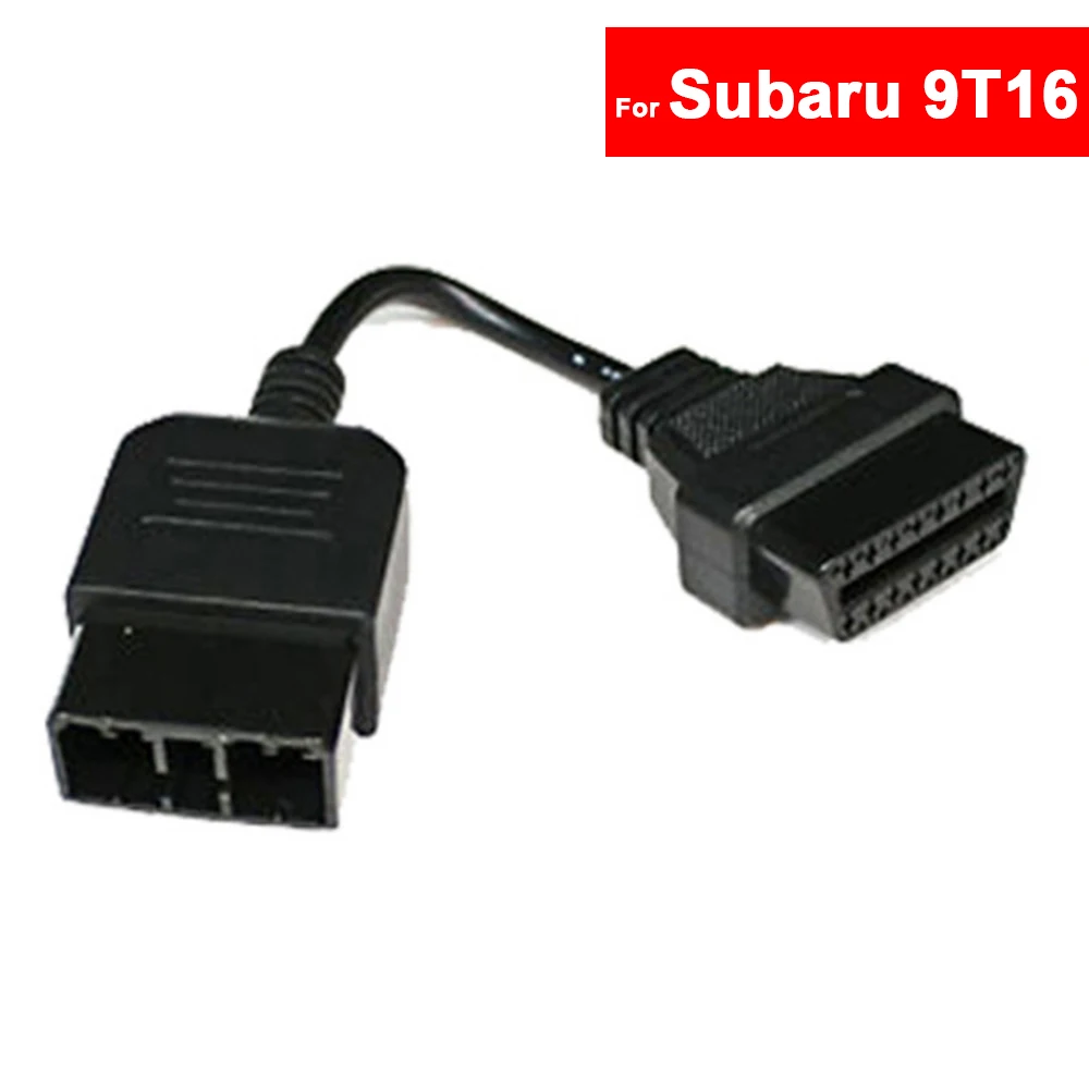 9 контактный разъем для OBD OBD2 OBDII 16 Pin Женский адаптер автомобильного