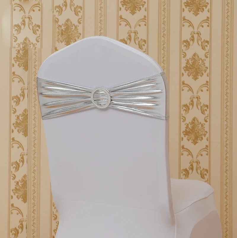 Горячая Распродажа блестящая металлизированная лайкра пояс ленты из спандекса