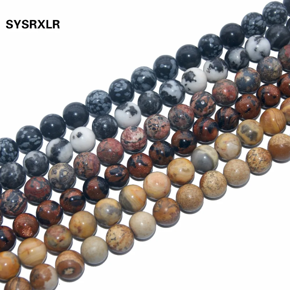 9 Style Natural Stone Beads Rose Quartzs Crystal Agates For Jewelry Making DIY Bracelet 4/6/8/10/12 MM Strand 15'' | Украшения и