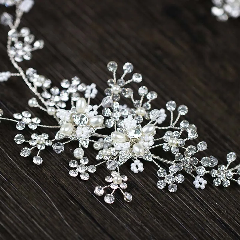 Женская модная обувь с украшением в виде кристаллов головной убор Серебряные