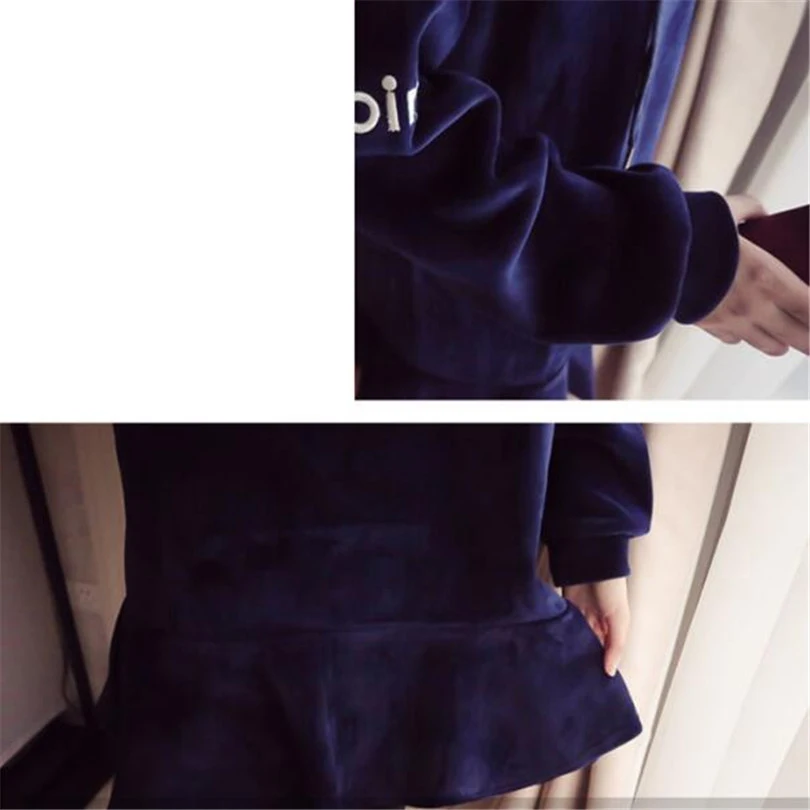 Платье с капюшоном женское вельветовое большого размера 4XL A746|velour dress|dress womendresses