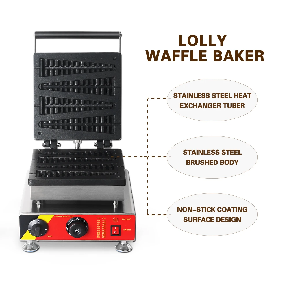 ITOP коммерческий Электрический леденец вафельница Рождественская елка сосновый