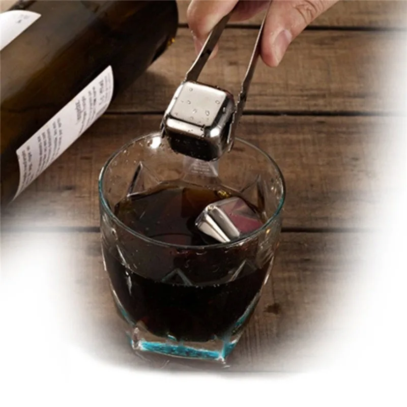 Творческий Нержавеющая сталь Вино Виски охладитель напитка камни ледяные