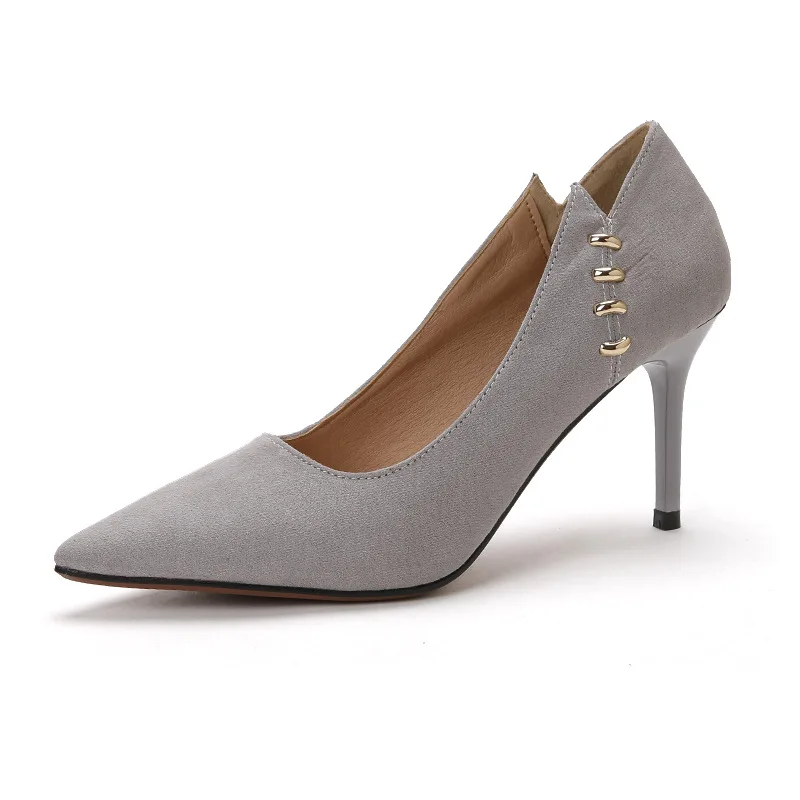 SexeMara Бренд Женщин Насосы Высокие Каблуки Обуви Высокого Качества Стая Мода Обувь