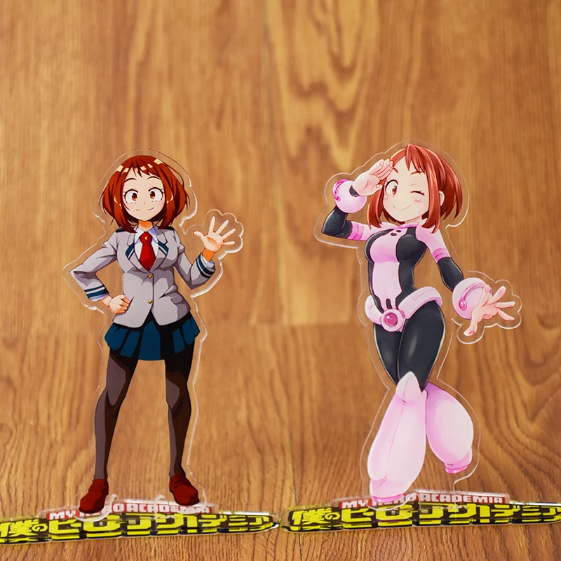 С героями из мультфильма Мой герой Академии Bakugou Katsuki химико Тога OCHACO URARAKA Косплэй