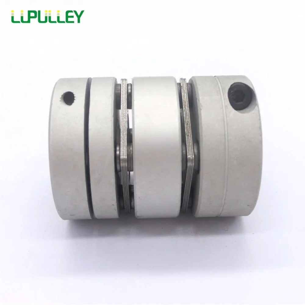 LUPULLEY 1 шт. диаметр. 82 мм двойная мембранная муфта вала 24/28/30/35/38/40 отверстие