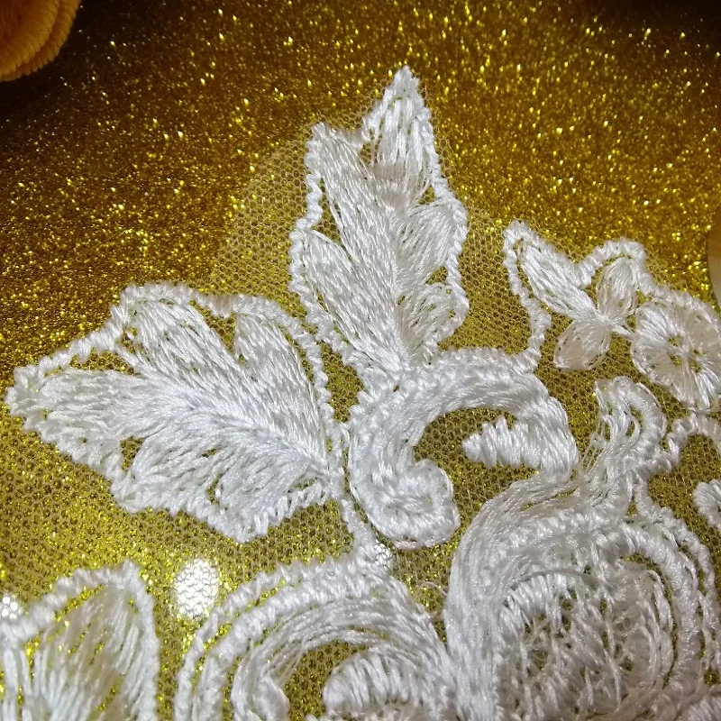 New! Beautiful Lace Ribbon 8cm DIY Clothing / Accessories Floral Hot Sale 1 Yard |