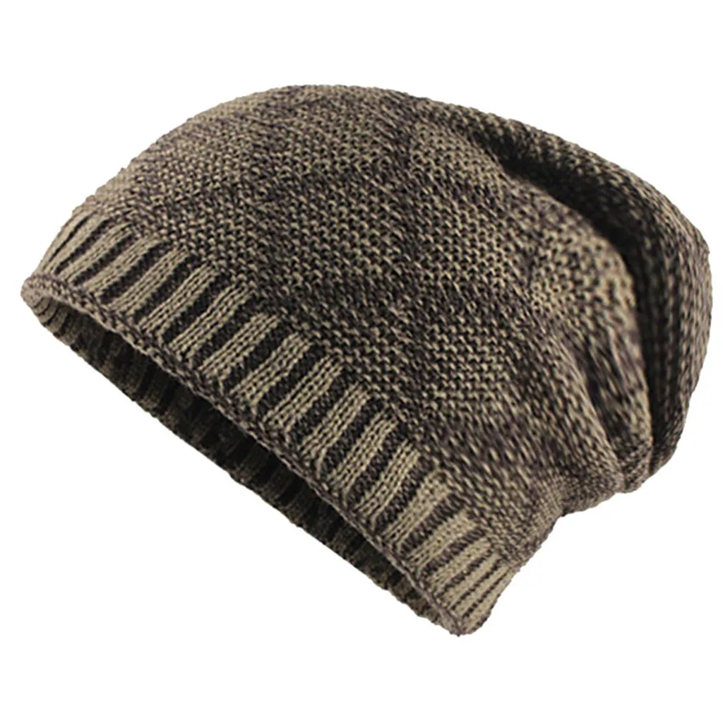 Womail warm thick crochet winter wool knit casual hat fashion solid color M301212 | Аксессуары для одежды