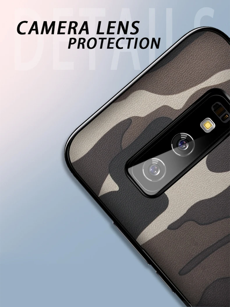 Для samsung S10 Plus чехол MOFI для samsung Galaxy S10 Камуфляжный кожаный чехол для samsung S10E полное покрытие S10+ чехол