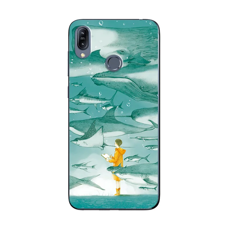 Чехол с различными рисунками Для Zenfone Max M2 ZB633KL, Модный милый чехол с рисунком SPhone для ASUS Zenfone ZB633 KL ZB632KL, чехол Fundas Capa - Цвет: Z75
