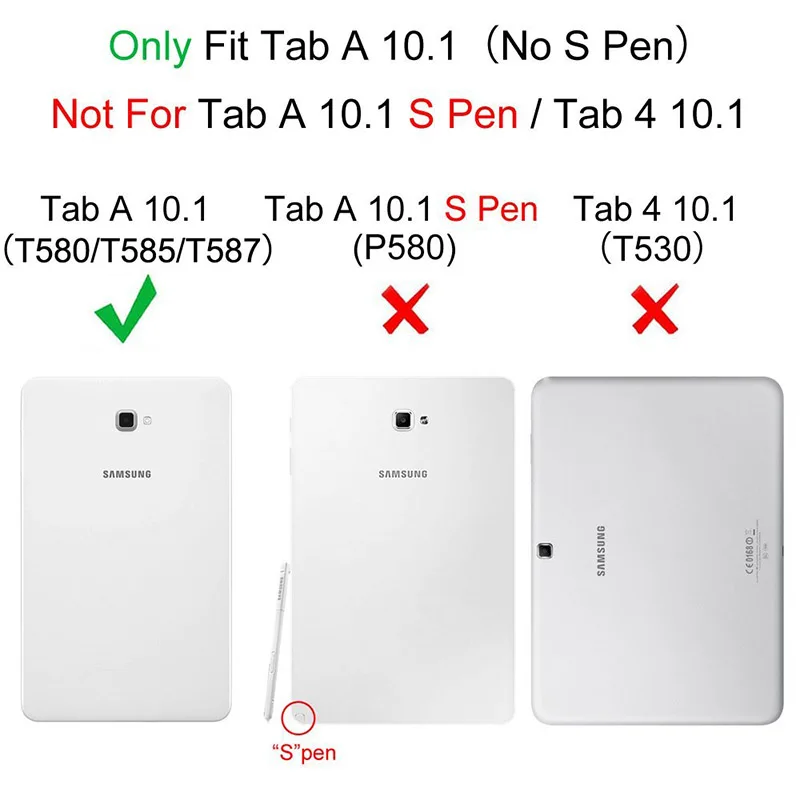 CucKooDo ультратонкий легкий Чехол-подставка для Samsung Galaxy Tab A 10 1 дюйма | Компьютеры и