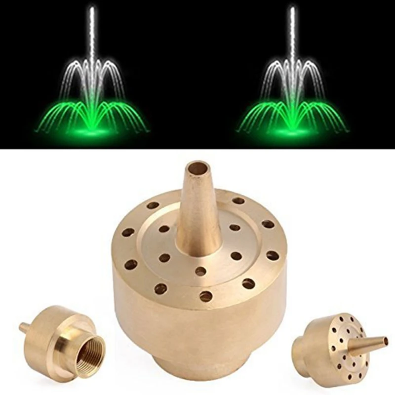 Купольный спринклер латунные насадки для фонтана Ландшафтная головка полностью