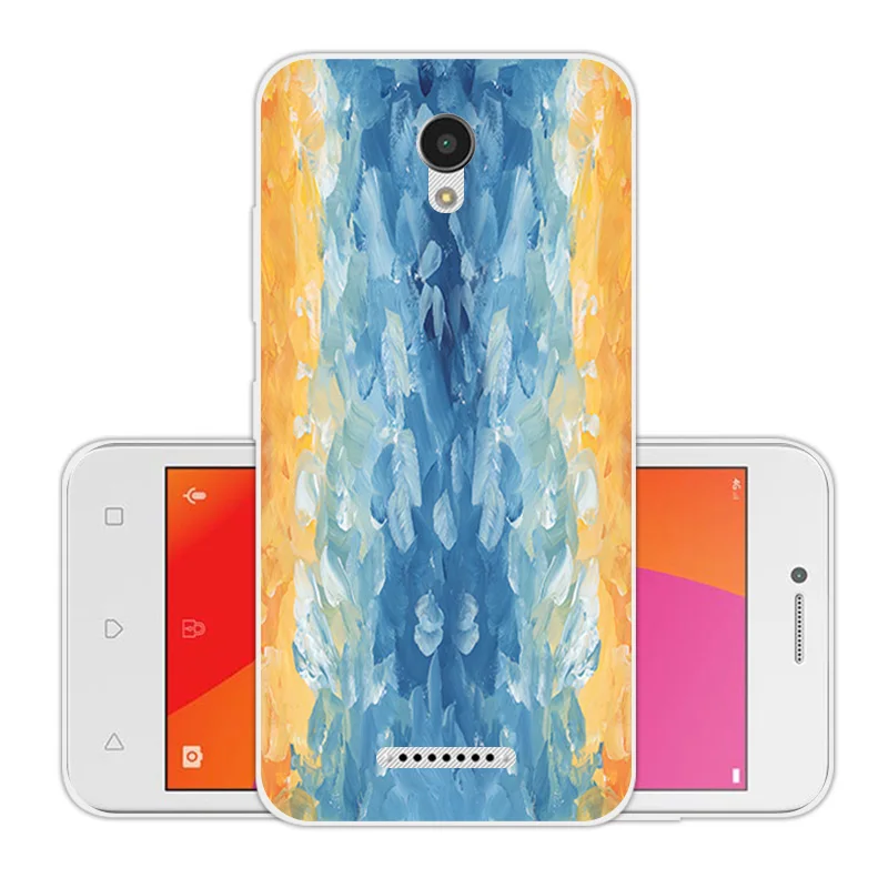 For Lenovo A1010a20 Case 4.5 inch Soft TPU Colorful Phone A Plus A1010 a20 A2016 Silicone Back Cover |