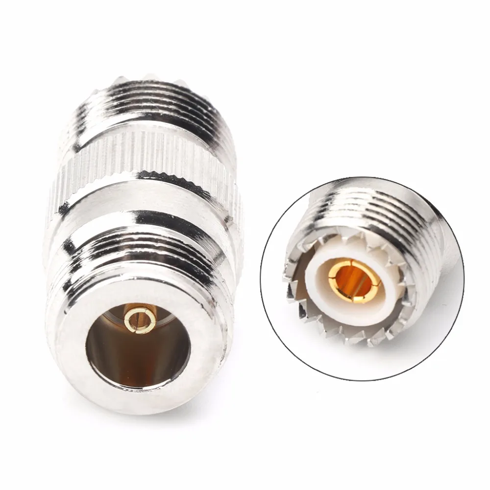 Радиочастотный коаксиальный адаптер UHF Female To N PL259 SO239 UHFTo Jack коннектор 50 Ом PTFE |