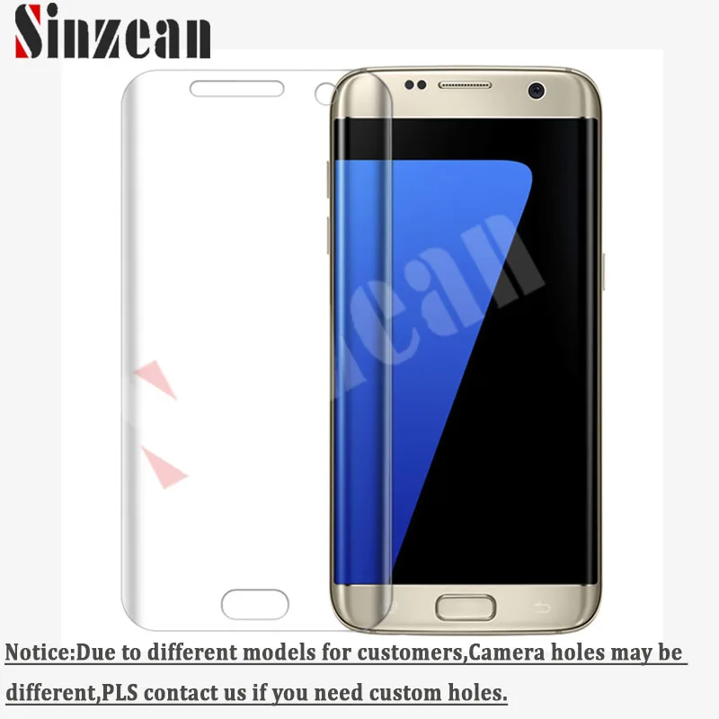 Sinzean 100 шт 3D cuvred Мягкий ТПУ полный экран Защитная пленка для Samsung S8/S9 PLUS/Note 8/S7 edge/S10 Ein