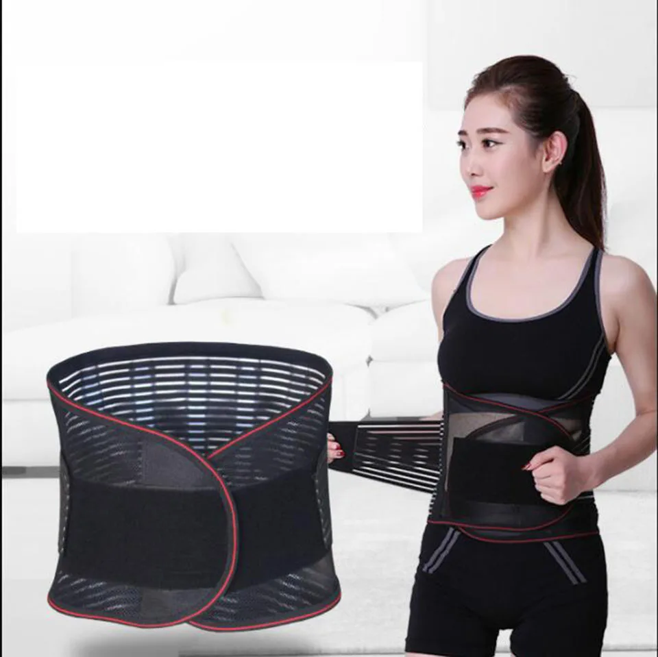 

1 PCS Men Belts Breathable Lumbar Corset Orthopedic Waist Support Women Medical Lower Back Brace Waist Trainer Belt Plus Size XX
