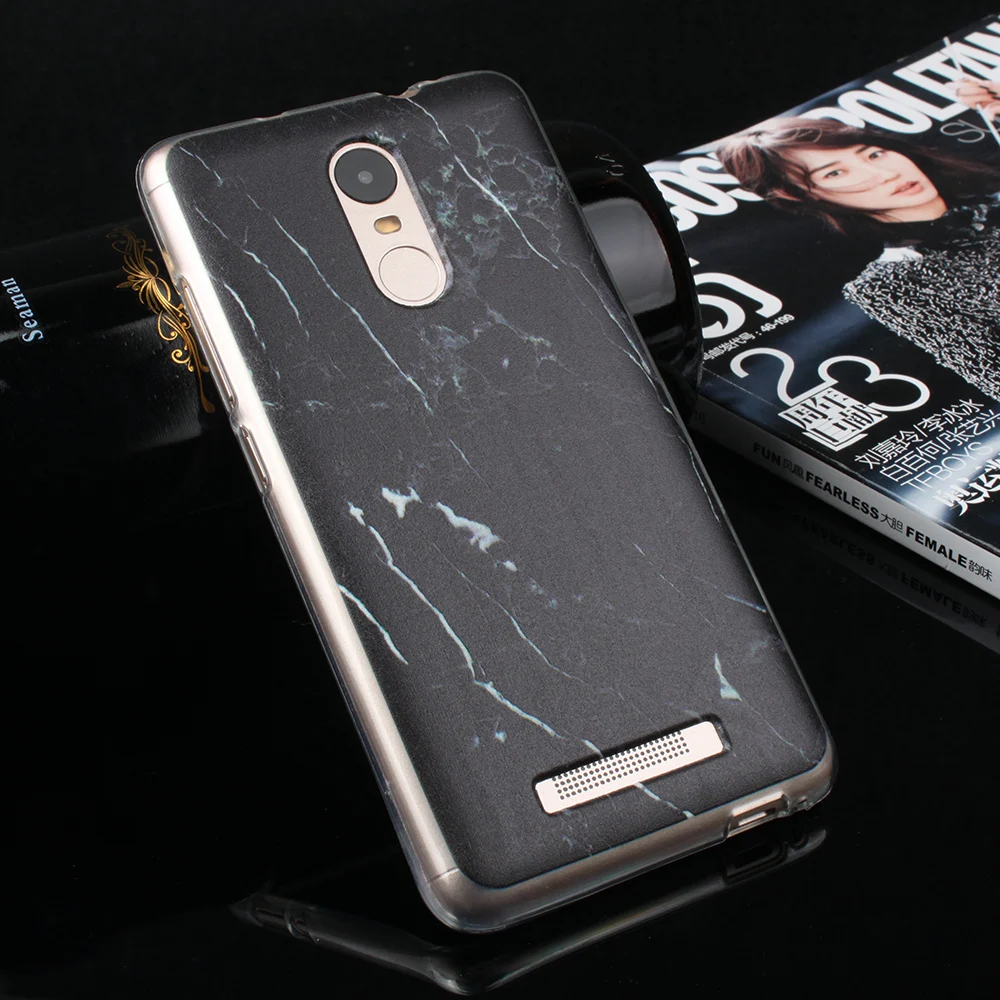 Для нового Xiaomi Hongmi Note3/Note3 Pro Чехол землетрясение падение Case мраморный мягкий