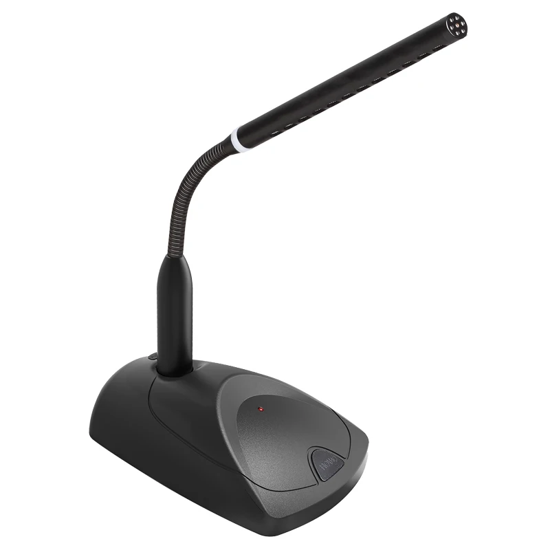 HT-D01 Dante аудио сетевой микрофон(POE powered) настольный стоящий микрофон для совещаний конденсаторный микрофон