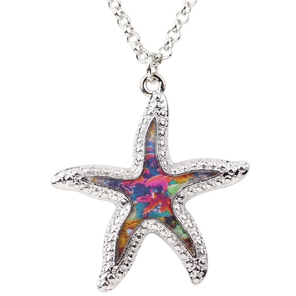 Яркий эмалированный чокер Bonsny из металлического сплава ювелирное изделие с