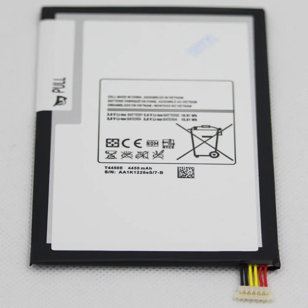 2pcs 5pcs 10pcs 4450mAh T4450E Internal Battery For Samsung Galaxy Tab 3 8.0 T310 T311 T315 SM-T310 SM-T311 E0288 E0396 - купить по