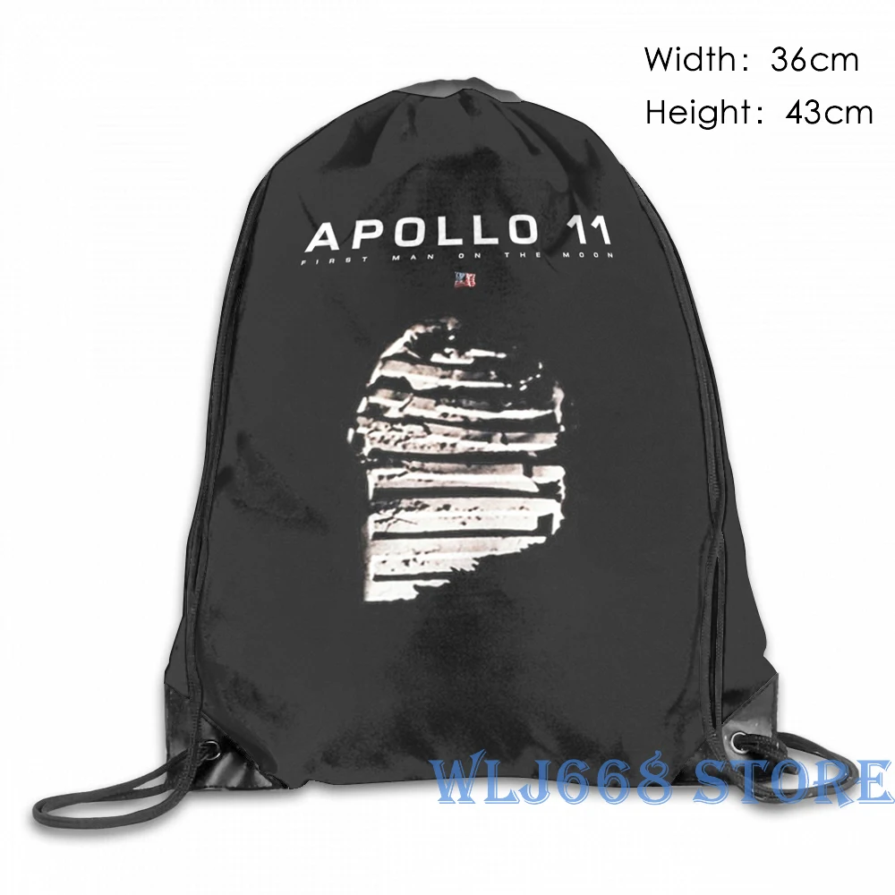 Забавные сумки на плечо с графическим принтом женский рюкзак Apollo 11 дорожный одно