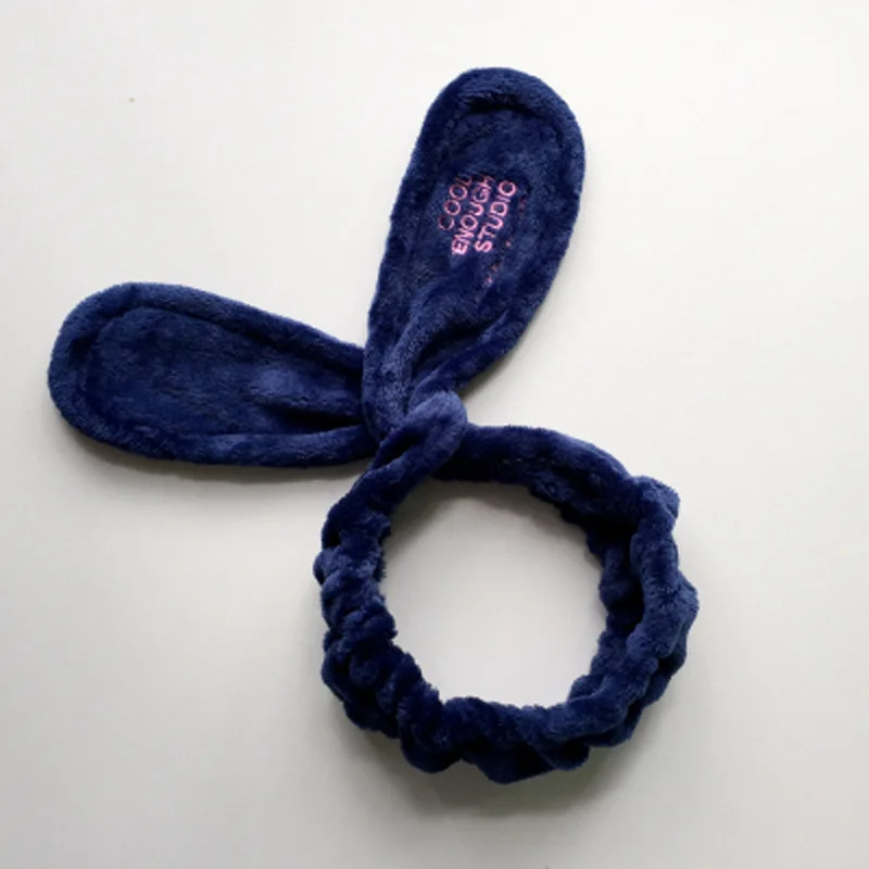 6 TwistTurban головной убор бархатный ободок с кроличьими ушами мягкое полотенце повязка для волос повязка для ванны спа макияж аксессуары для женщин и девочек - Цвет: 6