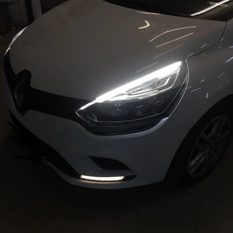 2 шт. LED DRL Дневной свет светодиодный фар полосы балка для Ford Focus BMW E46 E39 Benz Мерседес