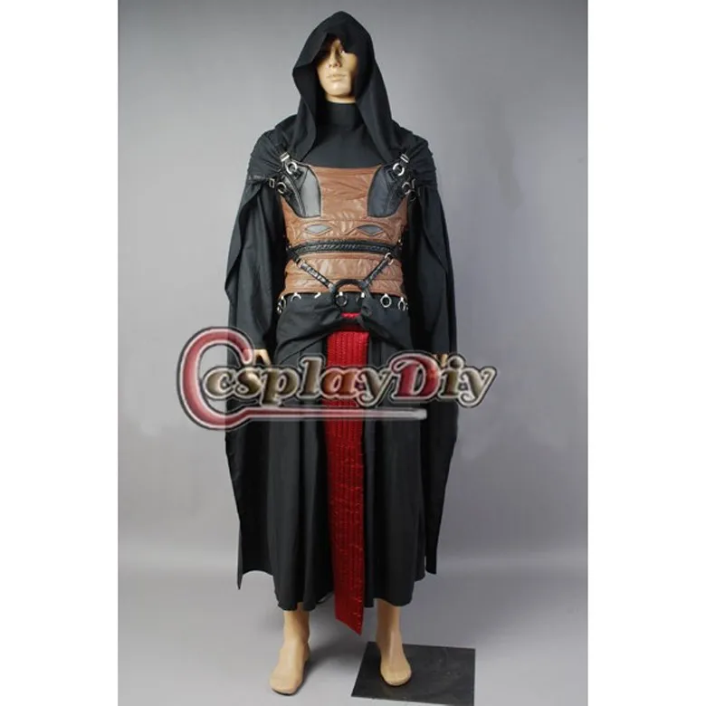 Cosplaydiy заказной фильм star wars дарт реван кабо экипировка косплей костюм фильм косплей костюм