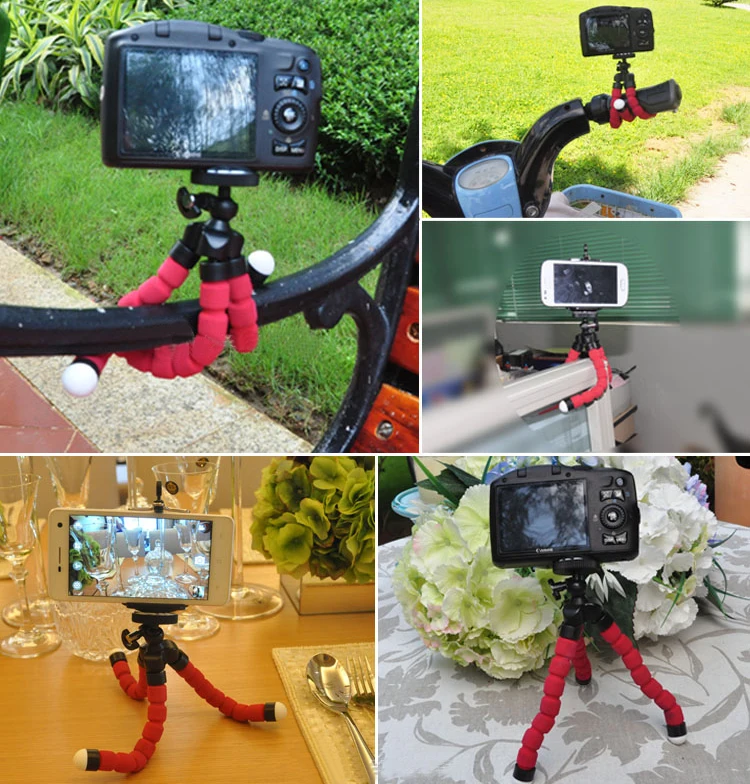 SltcrPasion Гибкий штатив для камеры головка штатива планшет мобильный