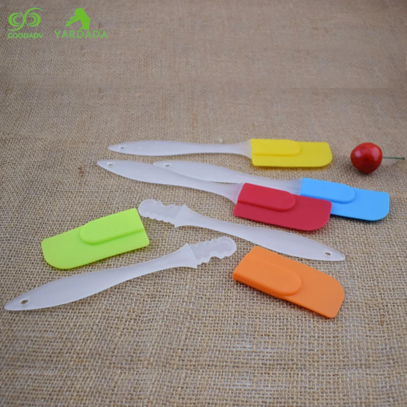 5 шт. Силиконовые Шпатель для выпечки скребок крем масло торт кулинарная лопатка