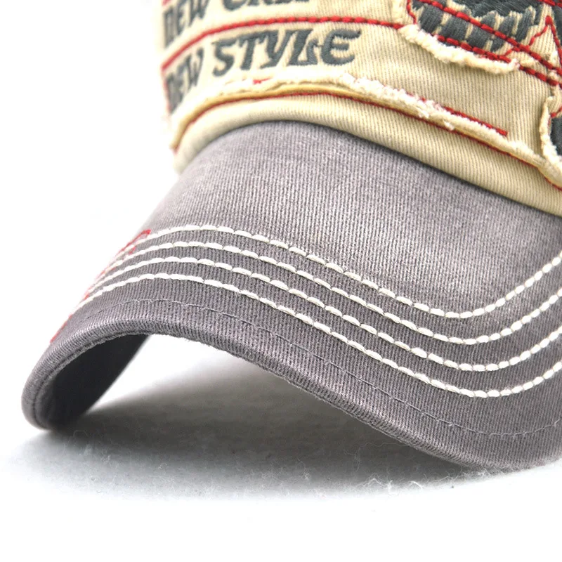 Хлопковая кепка Спортивная Кепка бейсболка. Шляпа с вышитыми буквами шляпа от