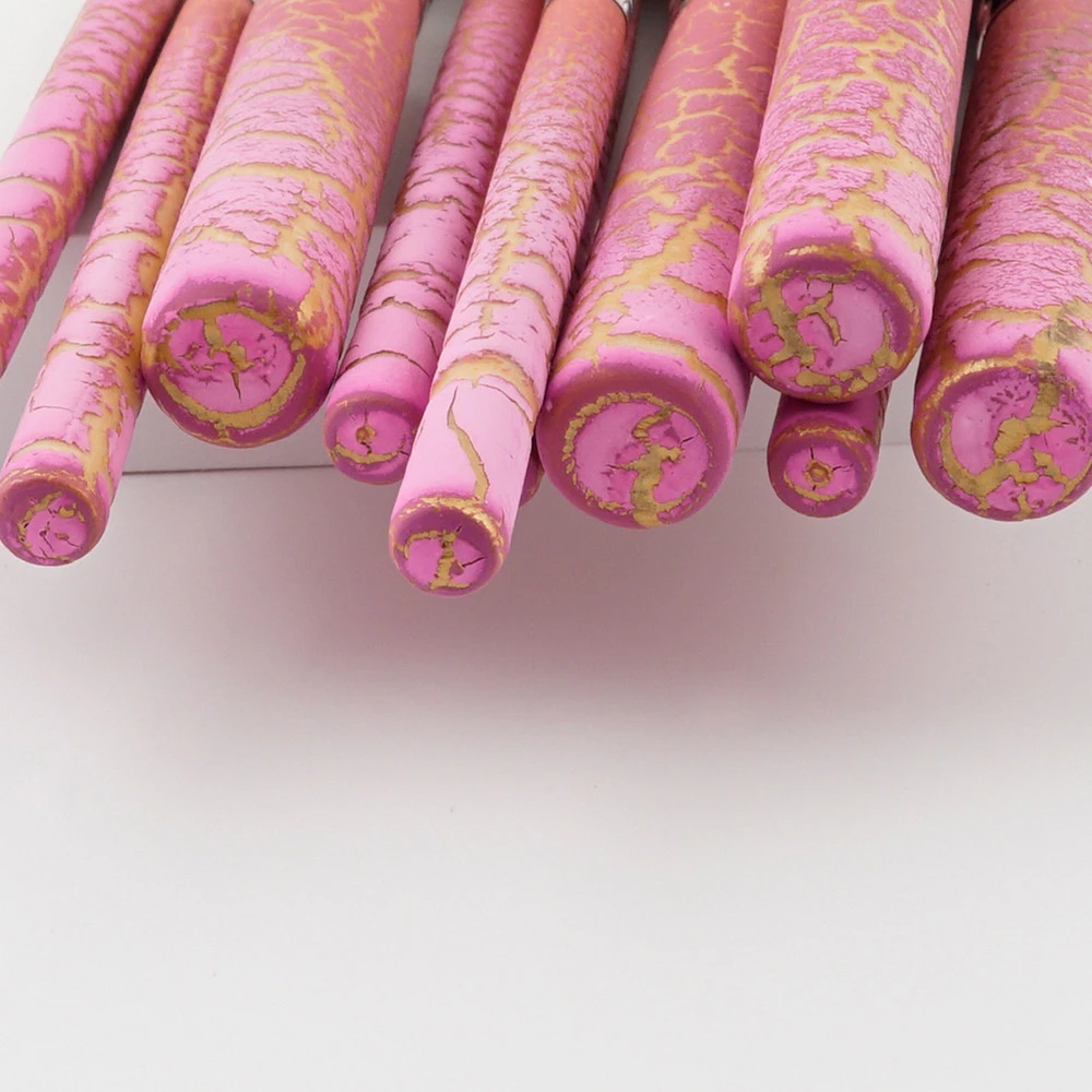 Новый 10 шт. Косметические бровей Тени для век кисти макияжа комплекты Наборы