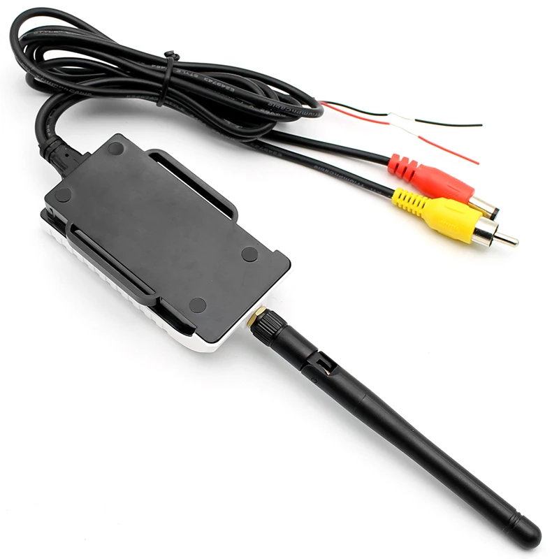 2.4GHz Wireless 200m Range AV Cable Truck Camera Video Bus Transmitter and Receiver Car DVD Player Parking Monitor | Автомобили и