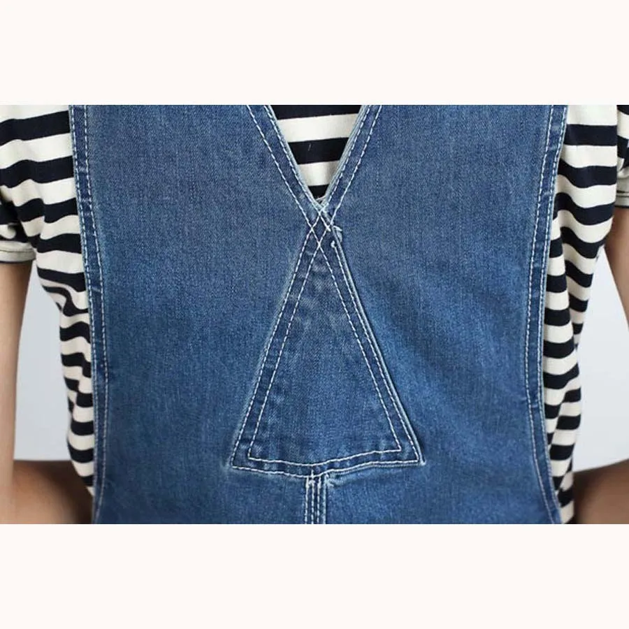 Новинка повседневные мужские и женские джинсовые комбинезоны с ремешком