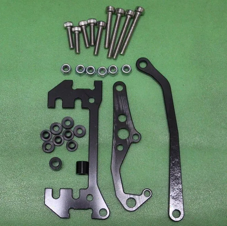 

ALLOY CHASSIS MOUNTED SERVO WITH PANHARD LINK FOR RC Crawler SCX10 Black