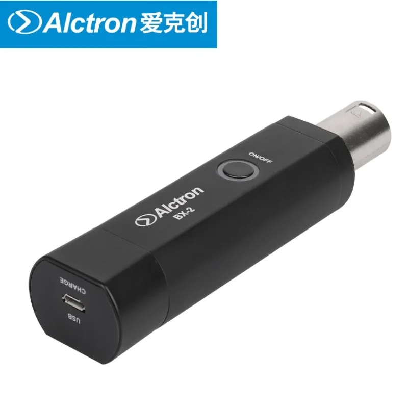 Alctron BX 2 Портативный беспроводной Bluetooth V4.0 приемник XLR интерфейс аудио усилитель